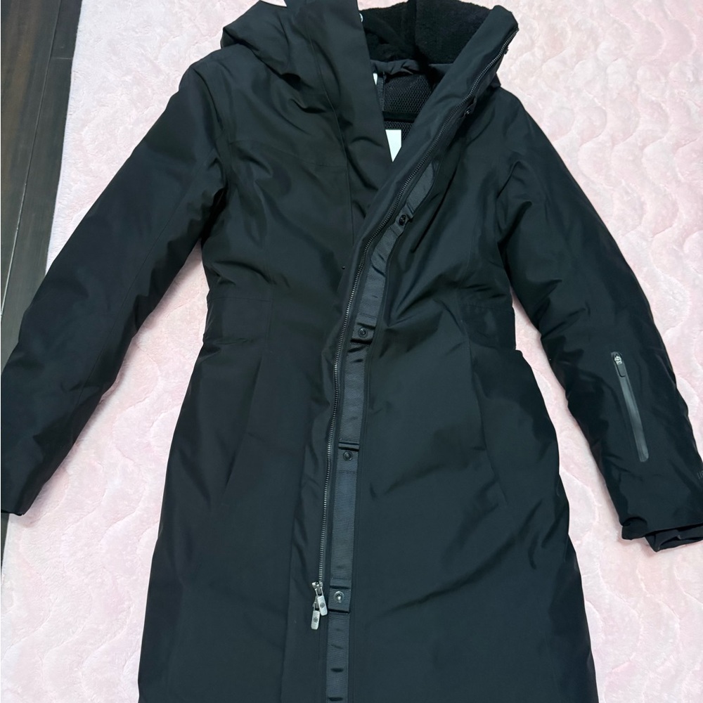 EUC Snow Warrior Parka black 6 snow winter puffer jacket parka